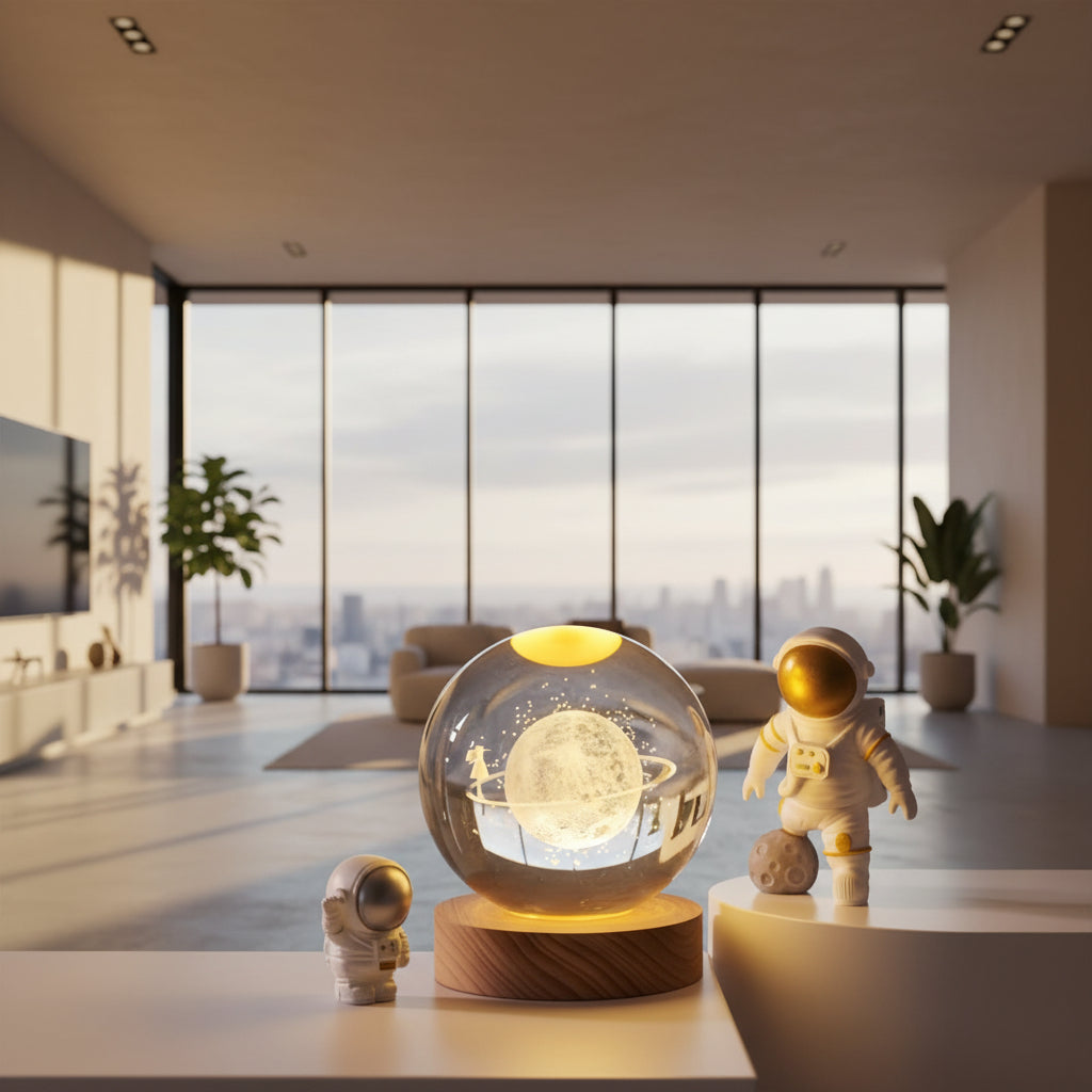 Crystal Ball Lamp